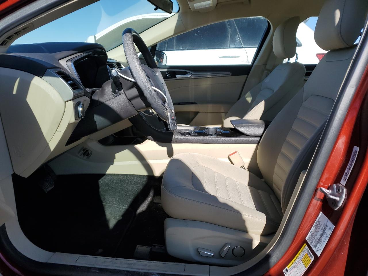 2014 Ford Fusion VIN 3FA6P0H77ER158758 Copart auction photo, front end / side damage thumbnail 7