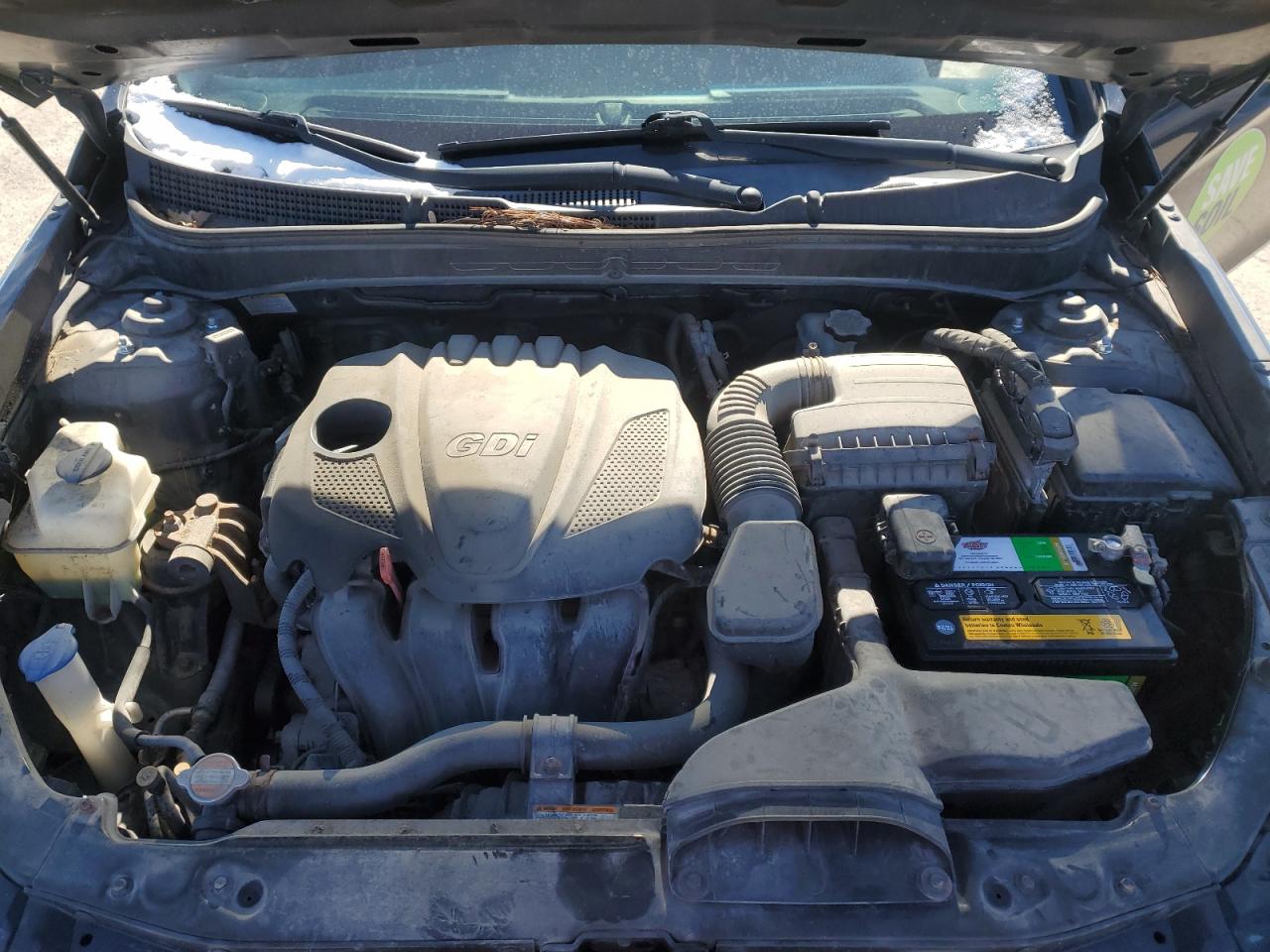2012 Hyundai Sonata VIN 5NPEB4AC6CH314128 Copart auction photo, undercarriage damage thumbnail 13