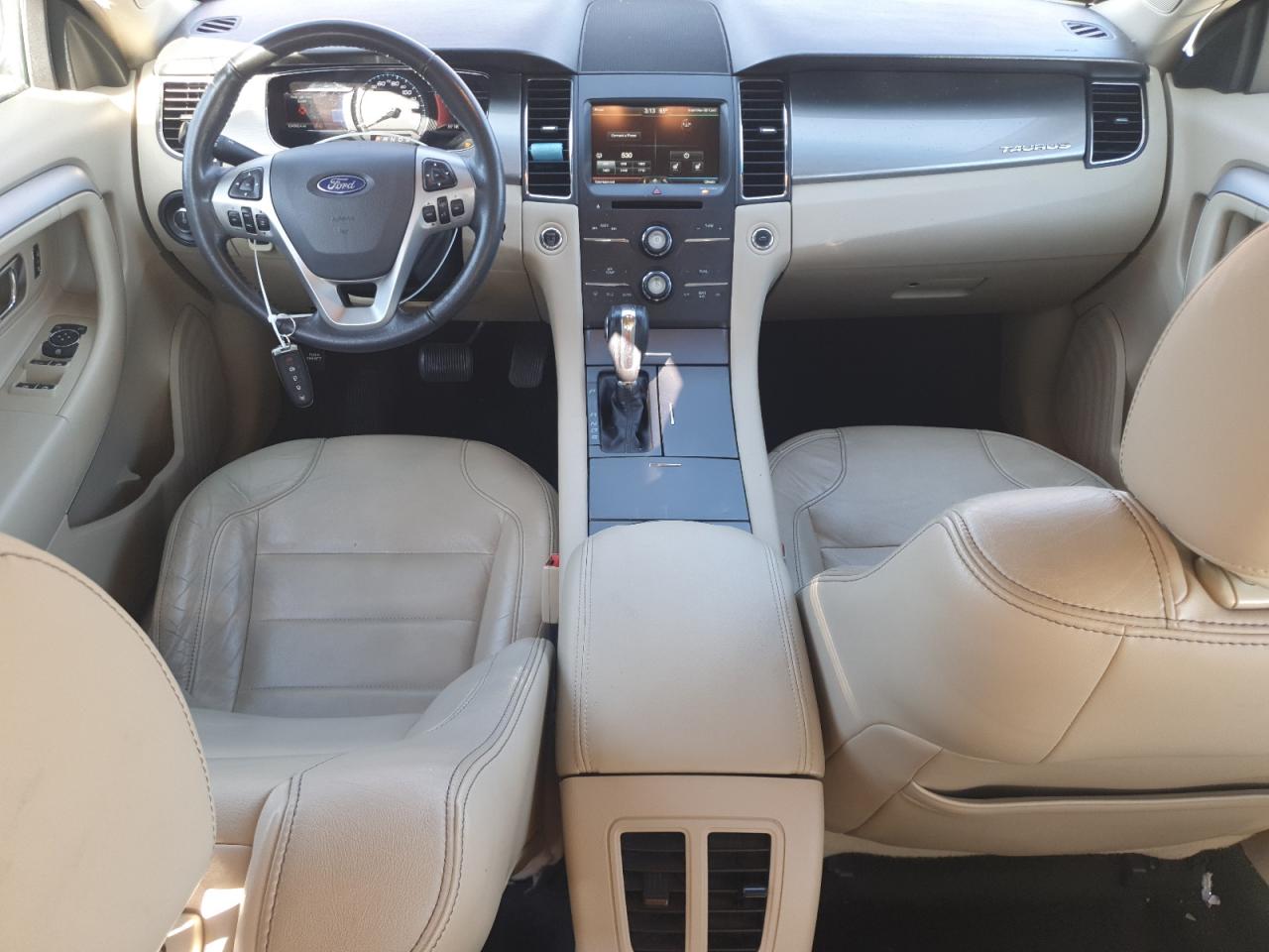 2015 Ford Taurus VIN 1FAHP2E82FG209304 Copart auction photo, side / rear end damage thumbnail 8