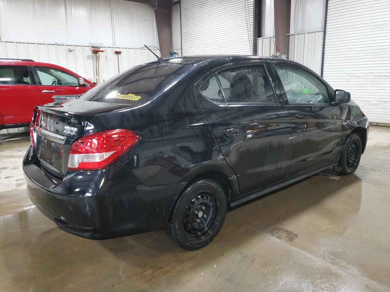 2019 Mitsubishi Mirage VIN ML32F3FJ4KHF18549 Copart auction photo, side / front end damage thumbnail 3