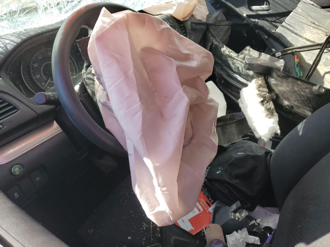 2016 Honda CR-V VIN 5J6RM4H48GL134834 Copart auction photo, all over / undercarriage damage thumbnail 8