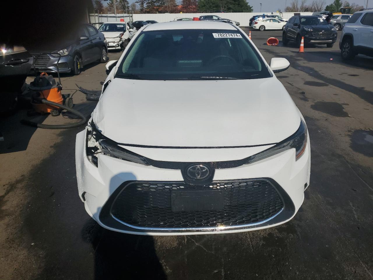 2021 Toyota Corolla VIN 5YFEPMAE3MP233787 Copart auction photo, front end damage thumbnail 5