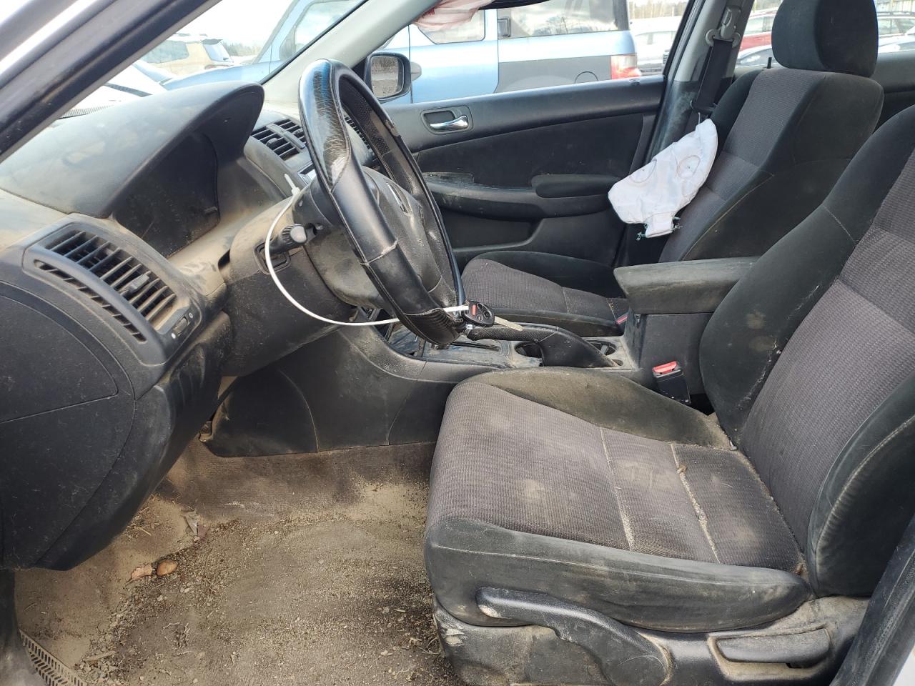 2005 Honda Accord VIN 1HGCM56445A177579 Copart auction photo, front end / side damage thumbnail 7