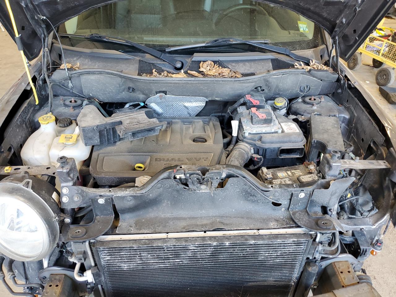 2016 Jeep Liberty (Patriot) VIN 1C4NJRFB4GD545475 Copart auction photo, all over / front end damage thumbnail 11