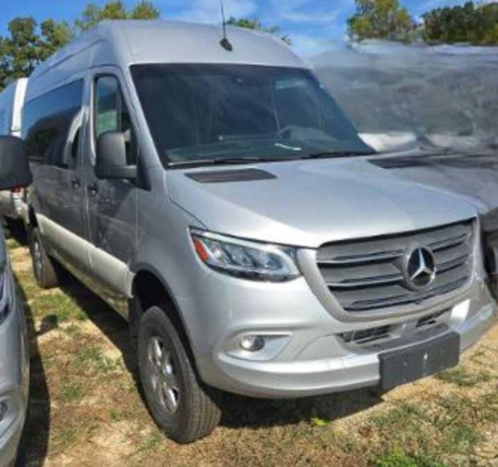 2023 Mercedes-Benz Sprinter VIN W1X4NBVY2PT121909 Copart auction photo, normal wear / minor dent/scratches damage thumbnail 2