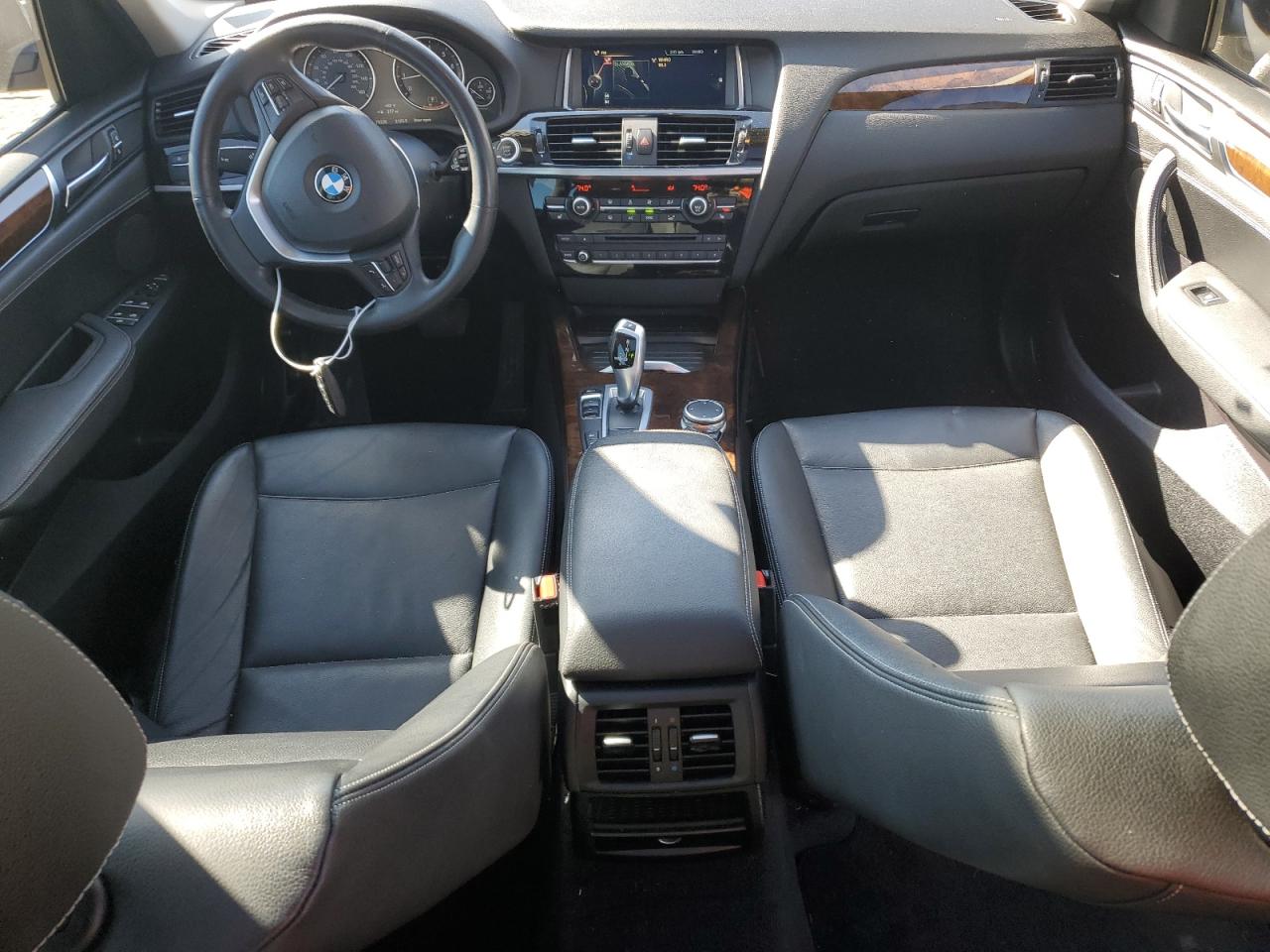 2016 BMW X3 VIN 5UXWX9C57G0D69550 Copart auction photo, rear end / side damage thumbnail 8