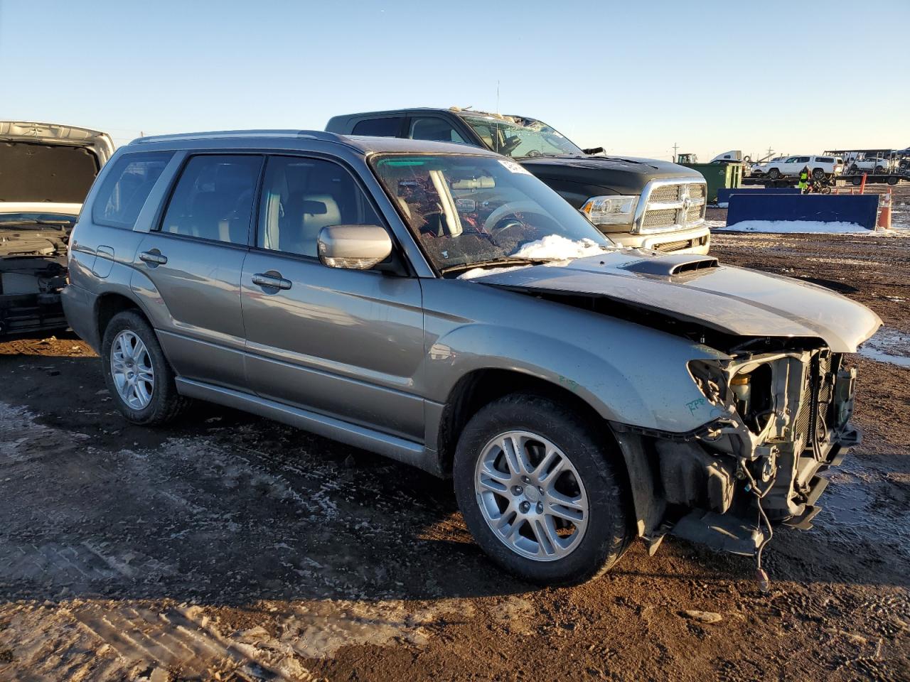 2006 Subaru Forester VIN JF1SG69616H720289 Copart auction photo, front end damage thumbnail 4