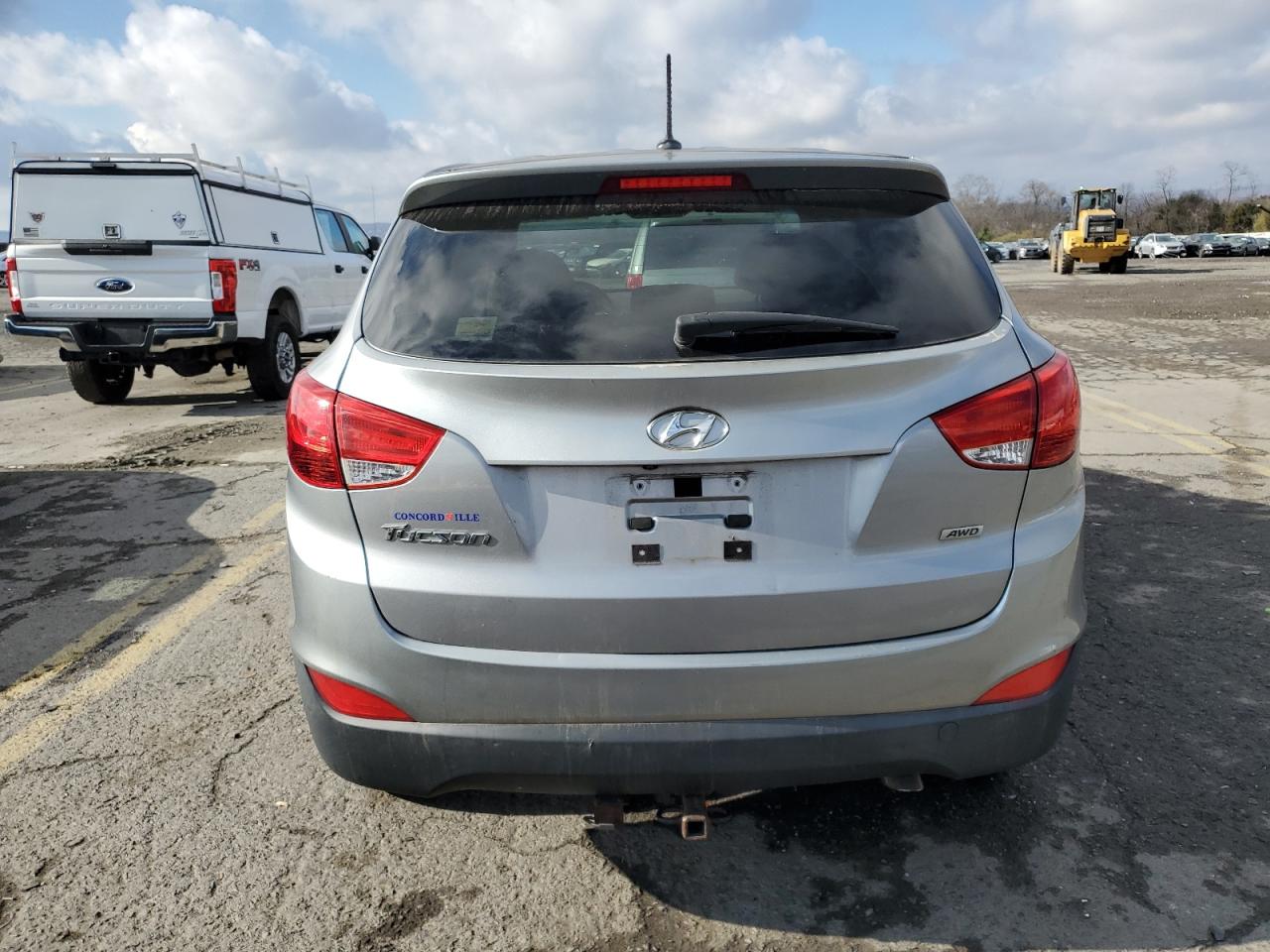 2015 Hyundai Tucson VIN KM8JTCAF7FU063710 Copart auction photo, front end damage thumbnail 6