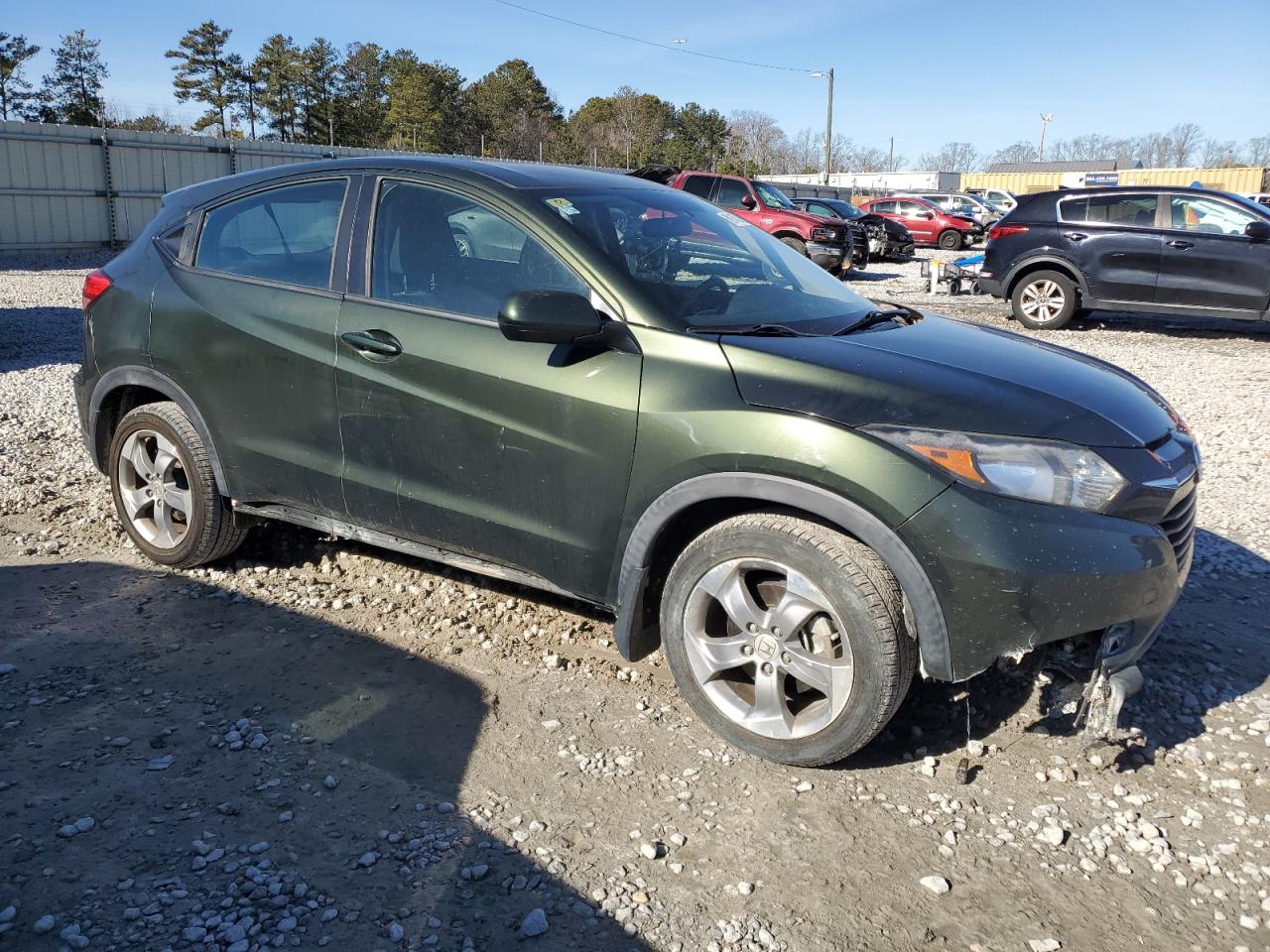 2018 Honda HR-V VIN 3CZRU5H37JG705070 Copart auction photo, burn - engine / front end damage thumbnail 4