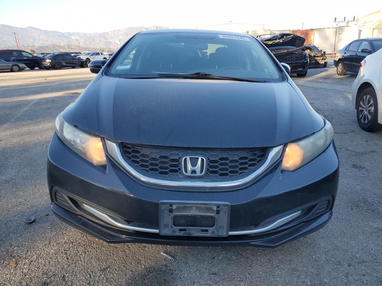 2015 Honda Civic VIN 19XFB2F59FE707133 Copart auction photo, all over / undercarriage damage thumbnail 5
