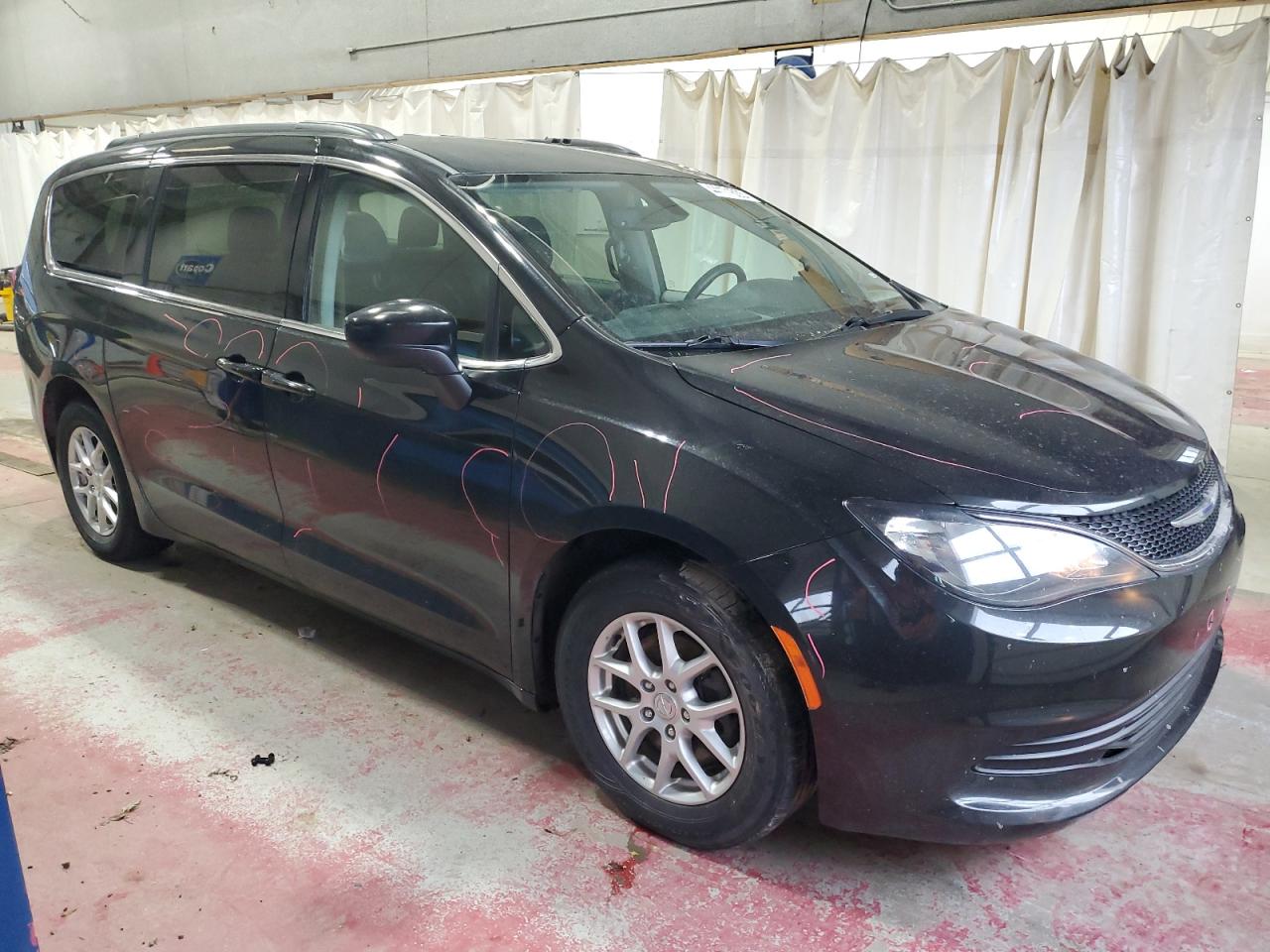 2020 Chrysler Voyager VIN 2C4RC1DGXLR260685 Copart auction photo, all over damage thumbnail 4