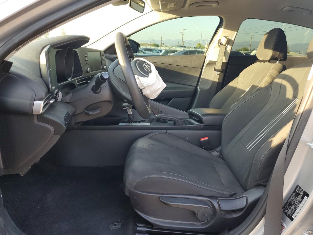 2021 Hyundai Elantra VIN 5NPLM4AG2MH043462 Copart auction photo, front end damage thumbnail 7