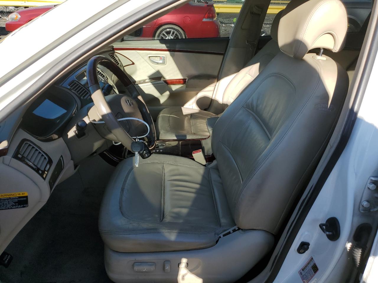2006 Hyundai Azera VIN KMHFC46F66A080018 Copart auction photo, side damage thumbnail 7
