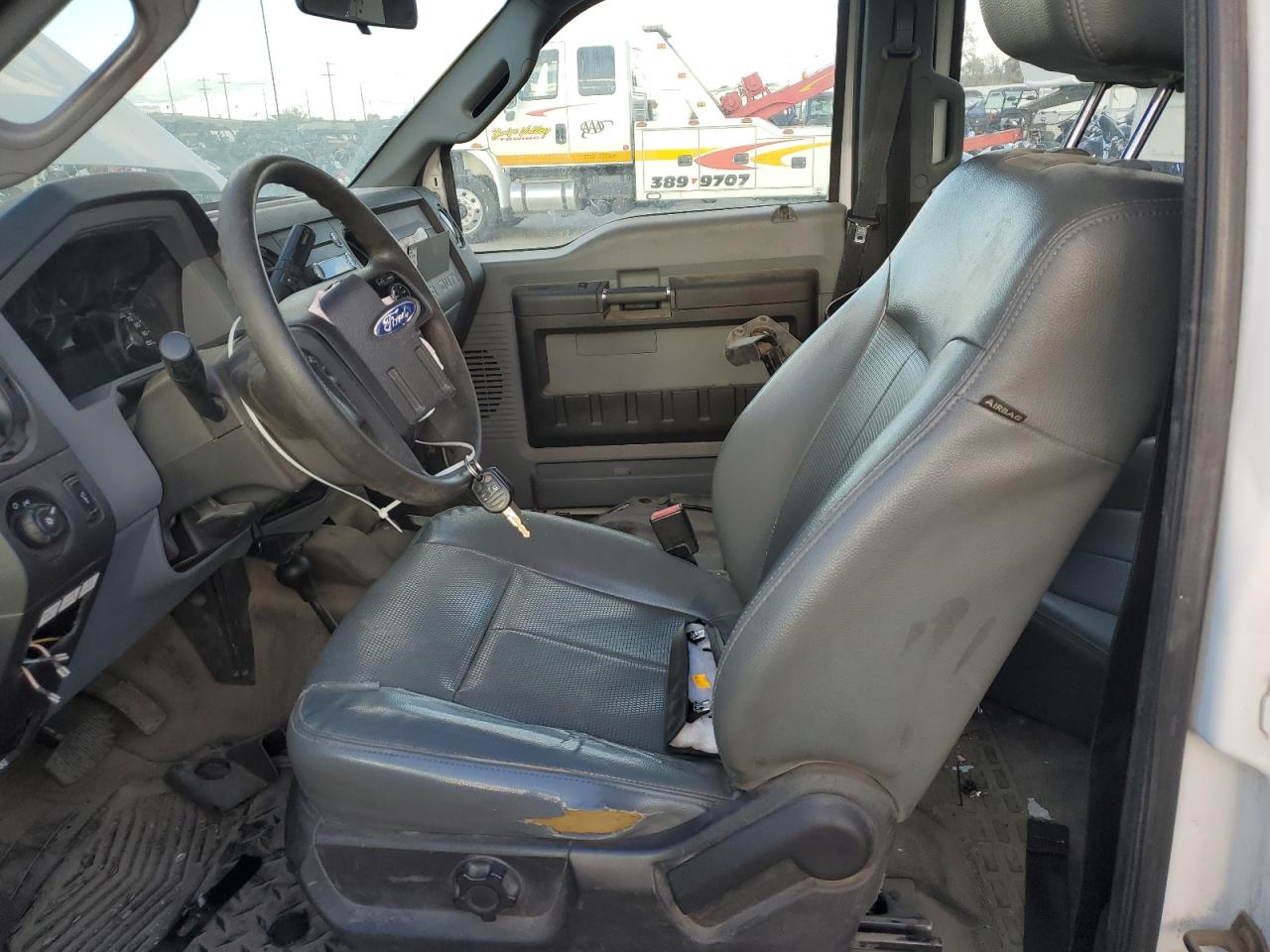 2016 Ford F350 VIN 1FT7W3B64GEC61581 Copart auction photo, front end / frame damage damage thumbnail 7