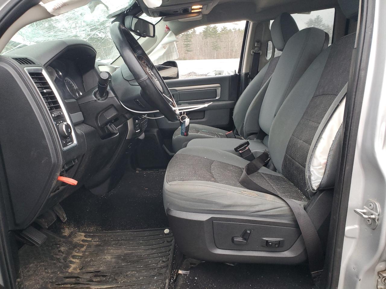 2015 RAM 1500 VIN 1C6RR7GT4FS701022 Copart auction photo, rollover damage thumbnail 7