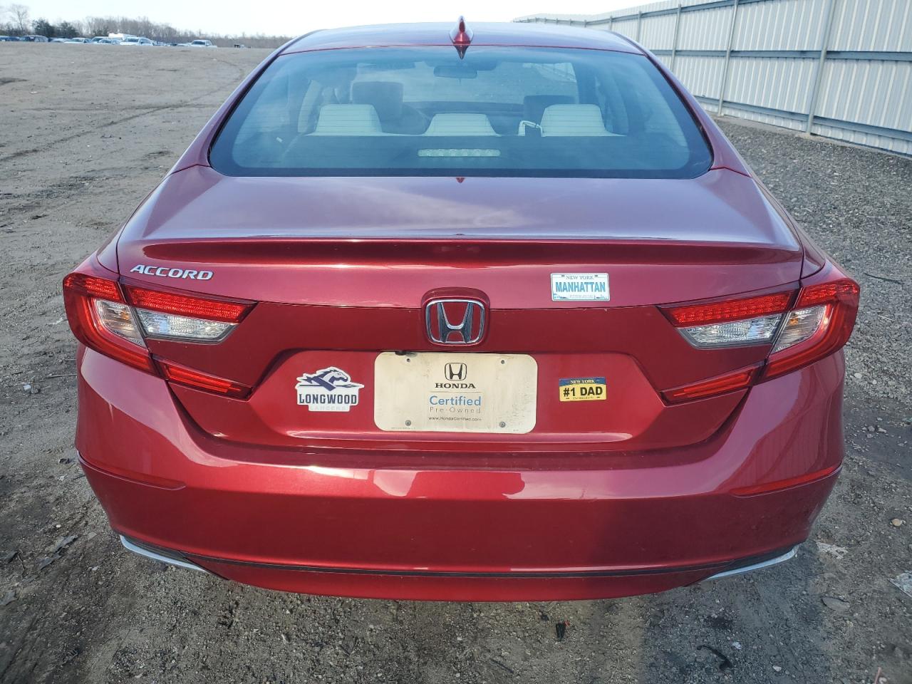 2018 Honda Accord VIN 1HGCV1F14JA094028 Copart auction photo, front end damage thumbnail 6