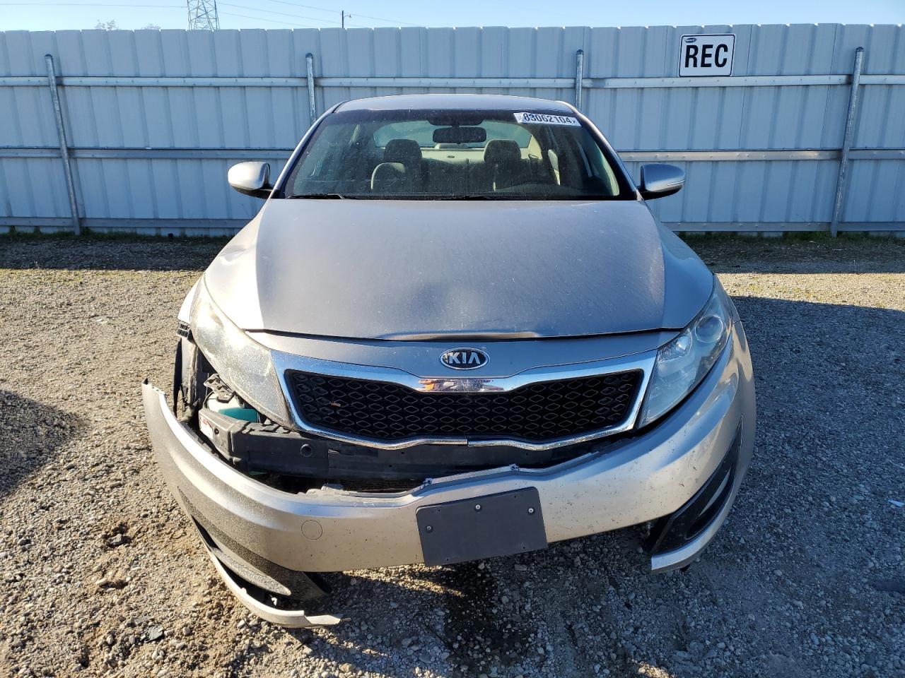 2013 KIA Optima VIN KNAGM4A7XD5403141 Copart auction photo, front end damage thumbnail 5