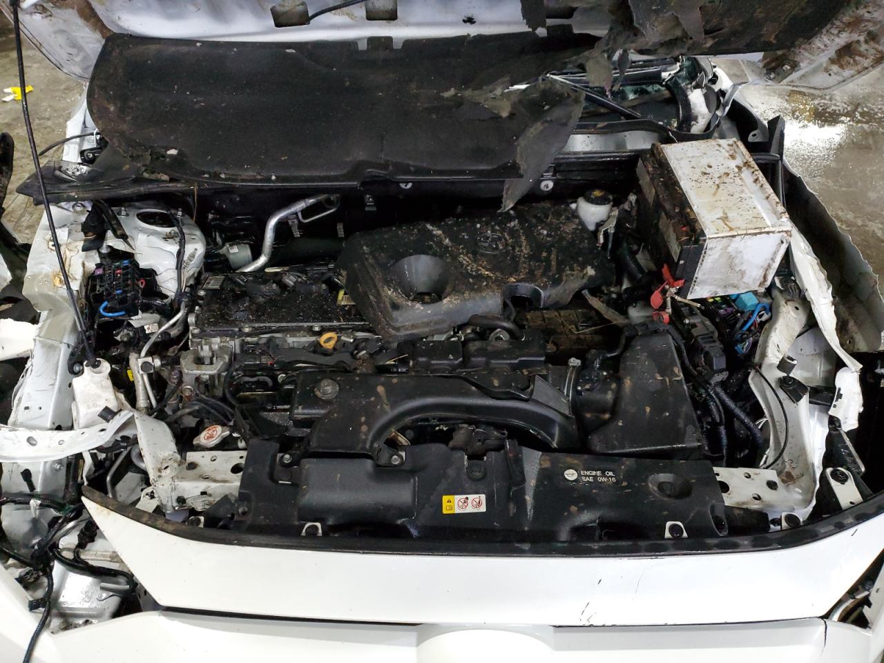 2021 Toyota RAV 4 VIN 2T3A1RFV5MW247623 Copart auction photo, rollover damage thumbnail 12