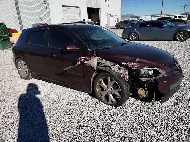 2007 Mazda 3 VIN JM1BK344671638520 Copart auction photo, front end / side damage thumbnail 10