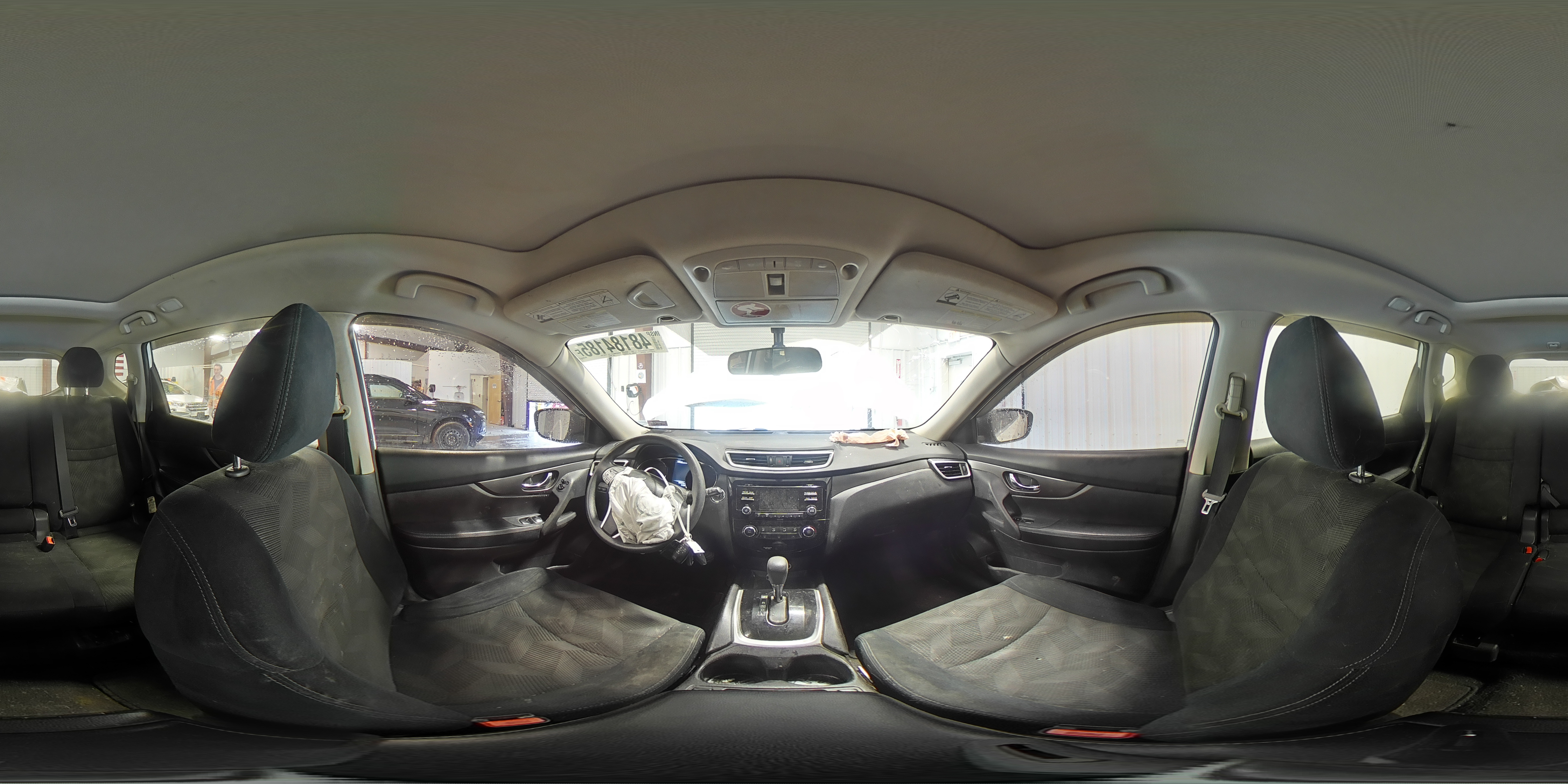 2015 Nissan Rogue VIN 5N1AT2MV3FC886962 Copart auction photo, front end / rear end damage thumbnail 14