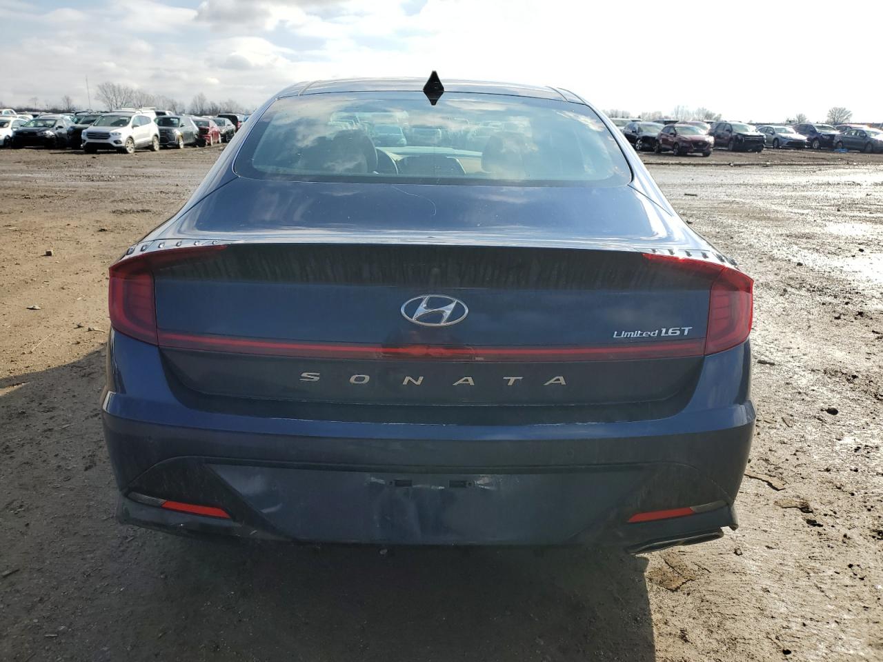 2021 Hyundai Sonata VIN 5NPEH4J25MH097372 Copart auction photo, front end damage thumbnail 6