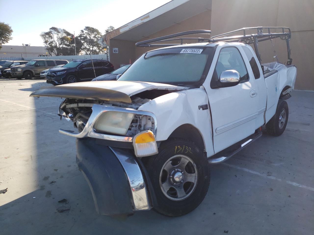 2001 Ford F-150 VIN 1FTZX17271NA14028 Copart auction photo, all over / undercarriage damage thumbnail 2