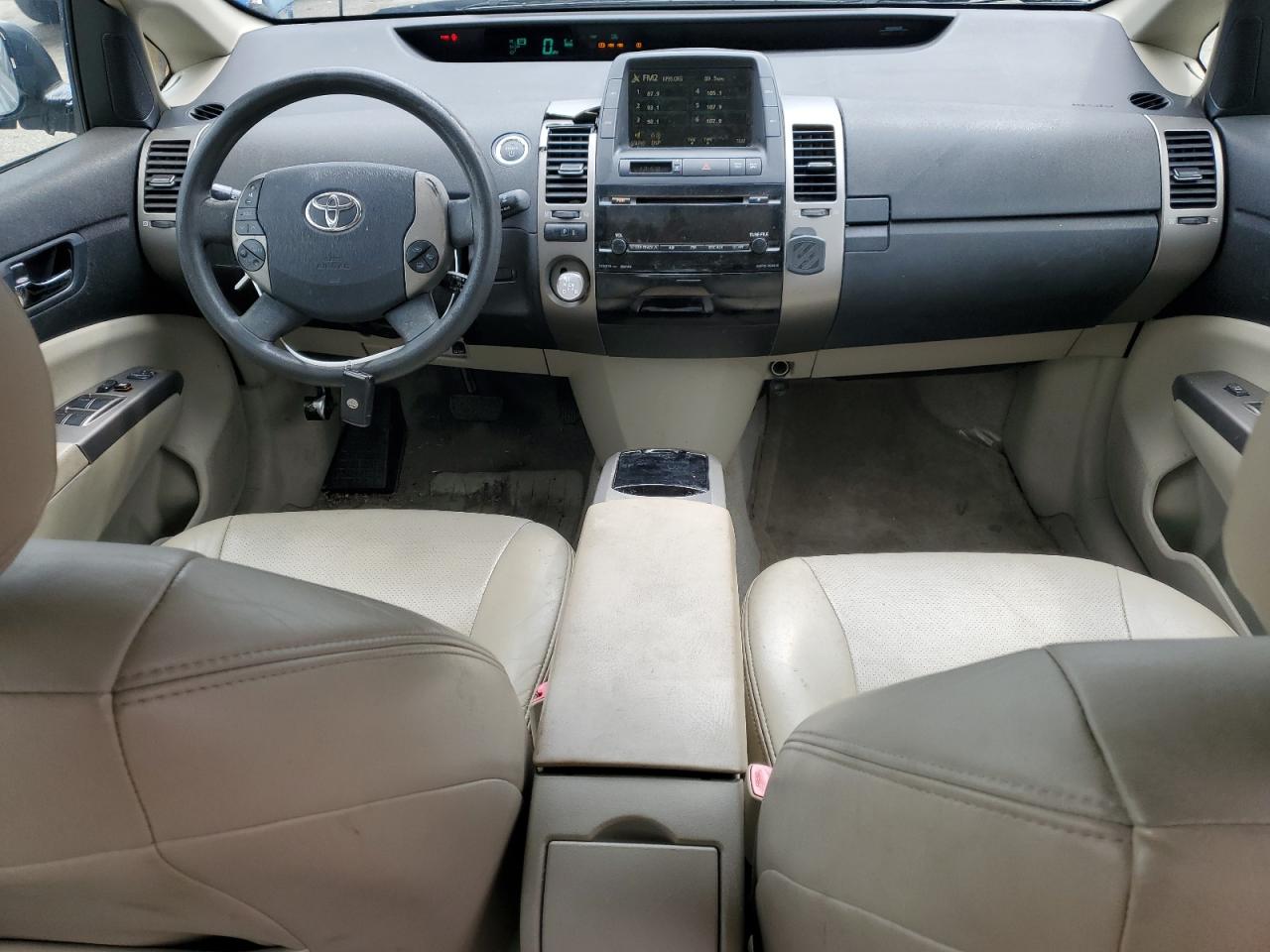2007 Toyota Prius VIN JTDKB20U377554622 Copart auction photo, front end / side damage thumbnail 8