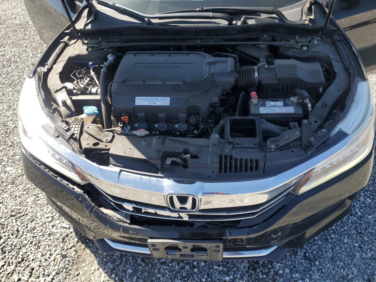 2017 Honda Accord VIN 1HGCR3F97HA027116 Copart auction photo, front end damage thumbnail 13
