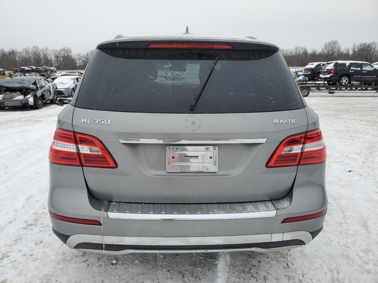 2014 Mercedes-Benz M-klasse VIN 4JGDA5HB6EA421364 Copart auction photo, front end damage thumbnail 6