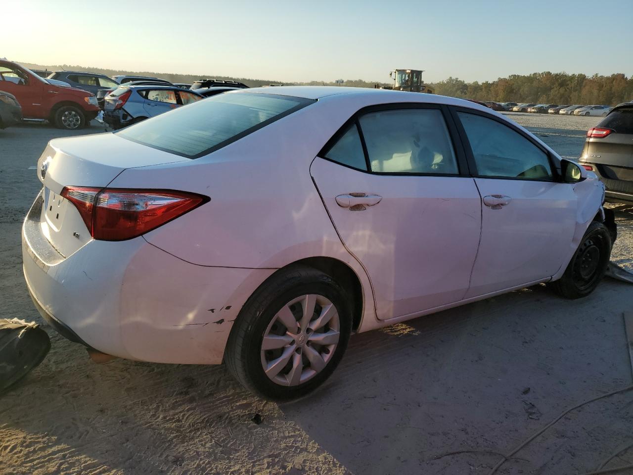 2014 Toyota Corolla VIN 2T1BURHE5EC007184 Copart auction photo, front end damage thumbnail 3