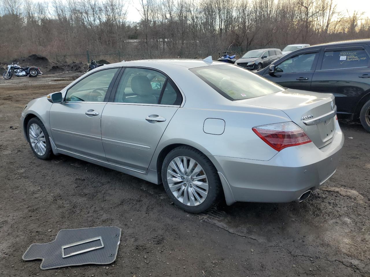 2012 Acura RL VIN JH4KB2F68CC000274 Copart auction photo, front end / side damage thumbnail 2