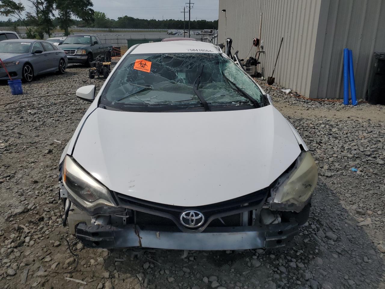 2015 Toyota Corolla VIN 2T1BURHE6FC369672 Copart auction photo, side / all over damage thumbnail 5