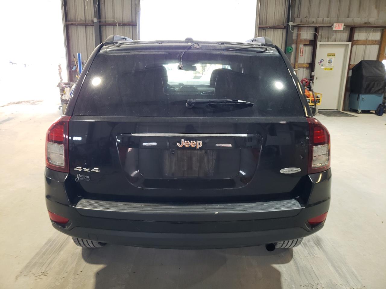 2016 Jeep Compass VIN 1C4NJDEB3GD581775 Copart auction photo, front end / side damage thumbnail 6