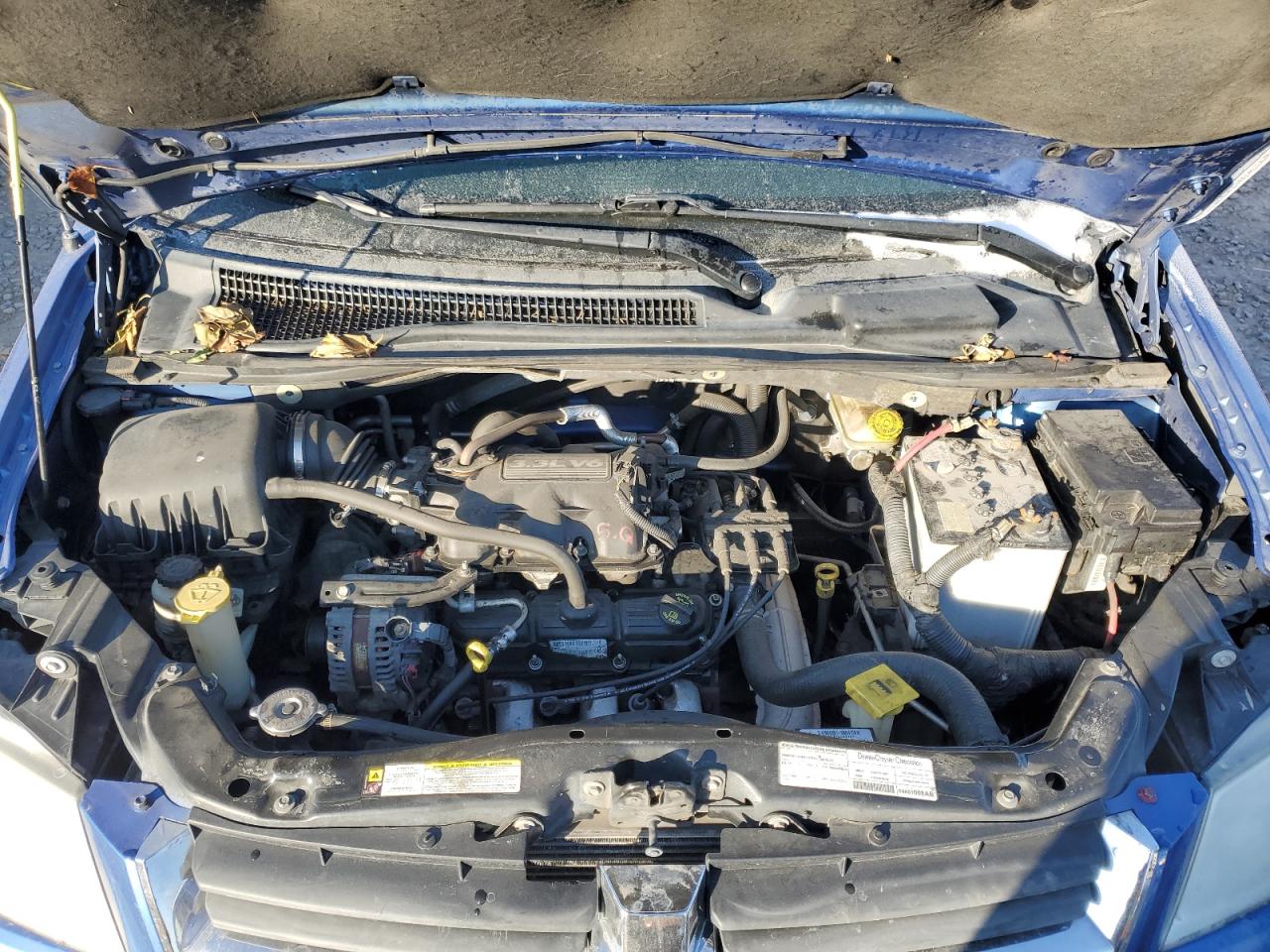 2008 Dodge Caravan VIN 2D8HN44H08R780578 Copart auction photo, rear end damage thumbnail 12