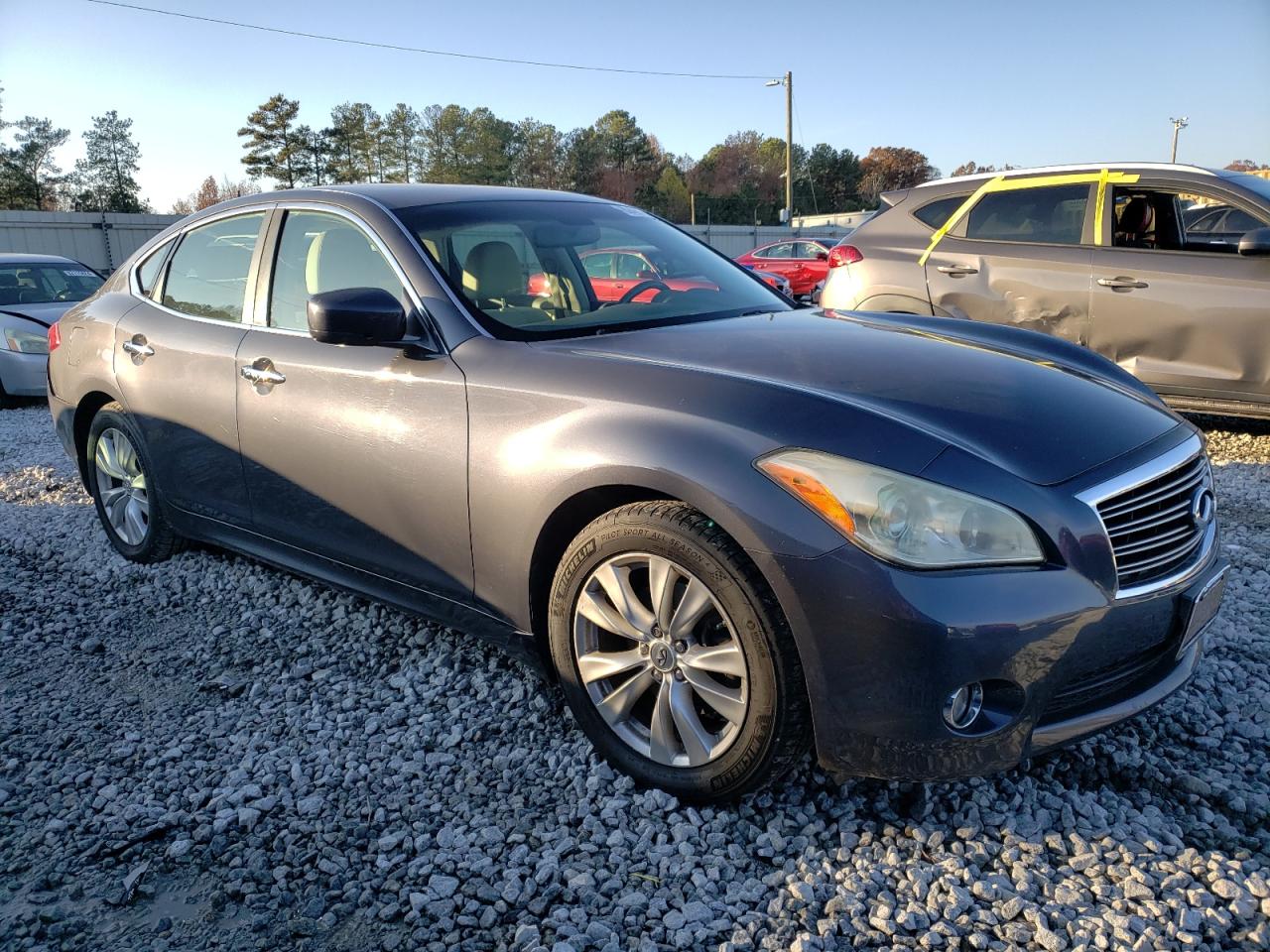 2011 Infiniti M VIN JN1BY1AP6BM322773 Copart auction photo, rear end damage thumbnail 4