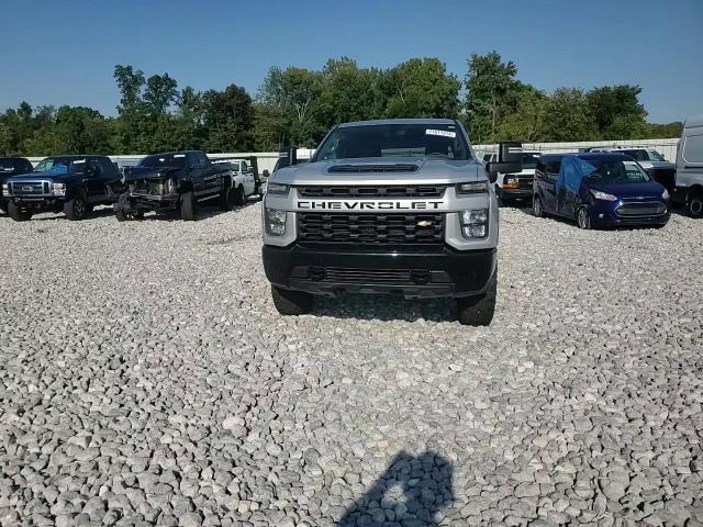 2021 Chevrolet Silverado VIN 1GC4YME75MF197841 Copart auction photo, side damage thumbnail 10