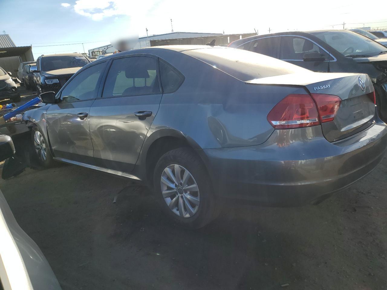 2015 Volkswagen Passat VIN 1VWAT7A30FC006303 Copart auction photo, all over / mechanical damage thumbnail 2