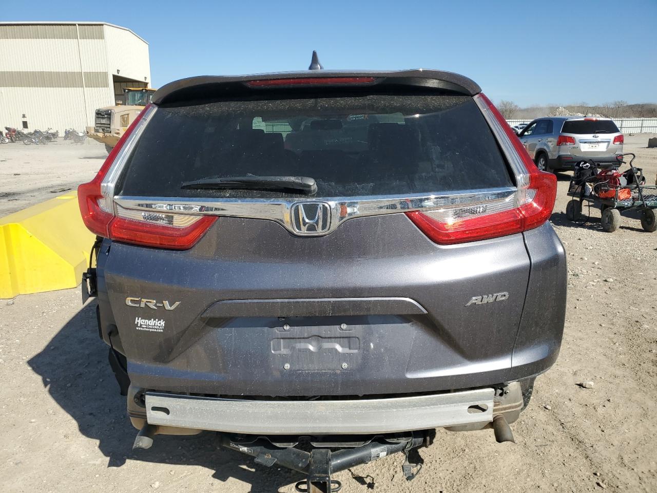 2018 Honda CR-V VIN 7FARW2H87JE104133 Copart auction photo, all over damage thumbnail 6