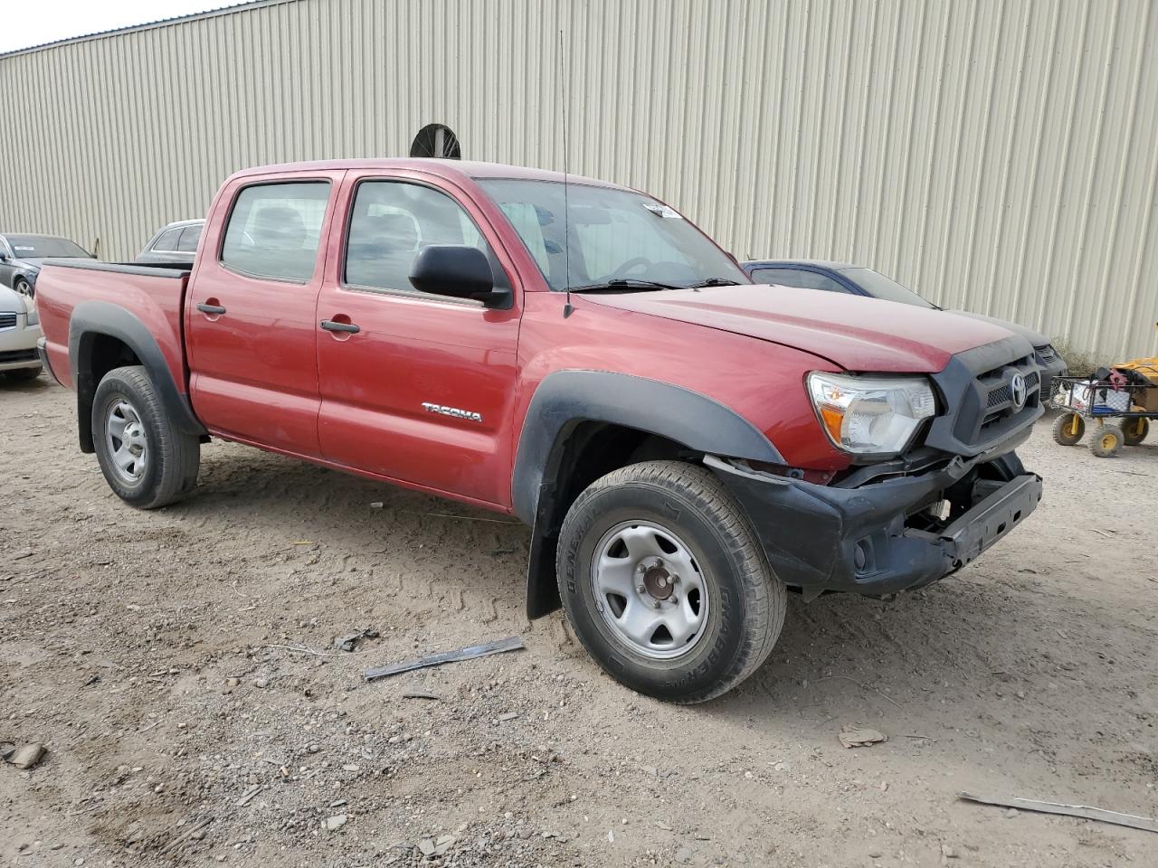 2013 Toyota Tacoma VIN 5TFJU4GN9DX040625 Copart auction photo, front end / rear end damage thumbnail 4