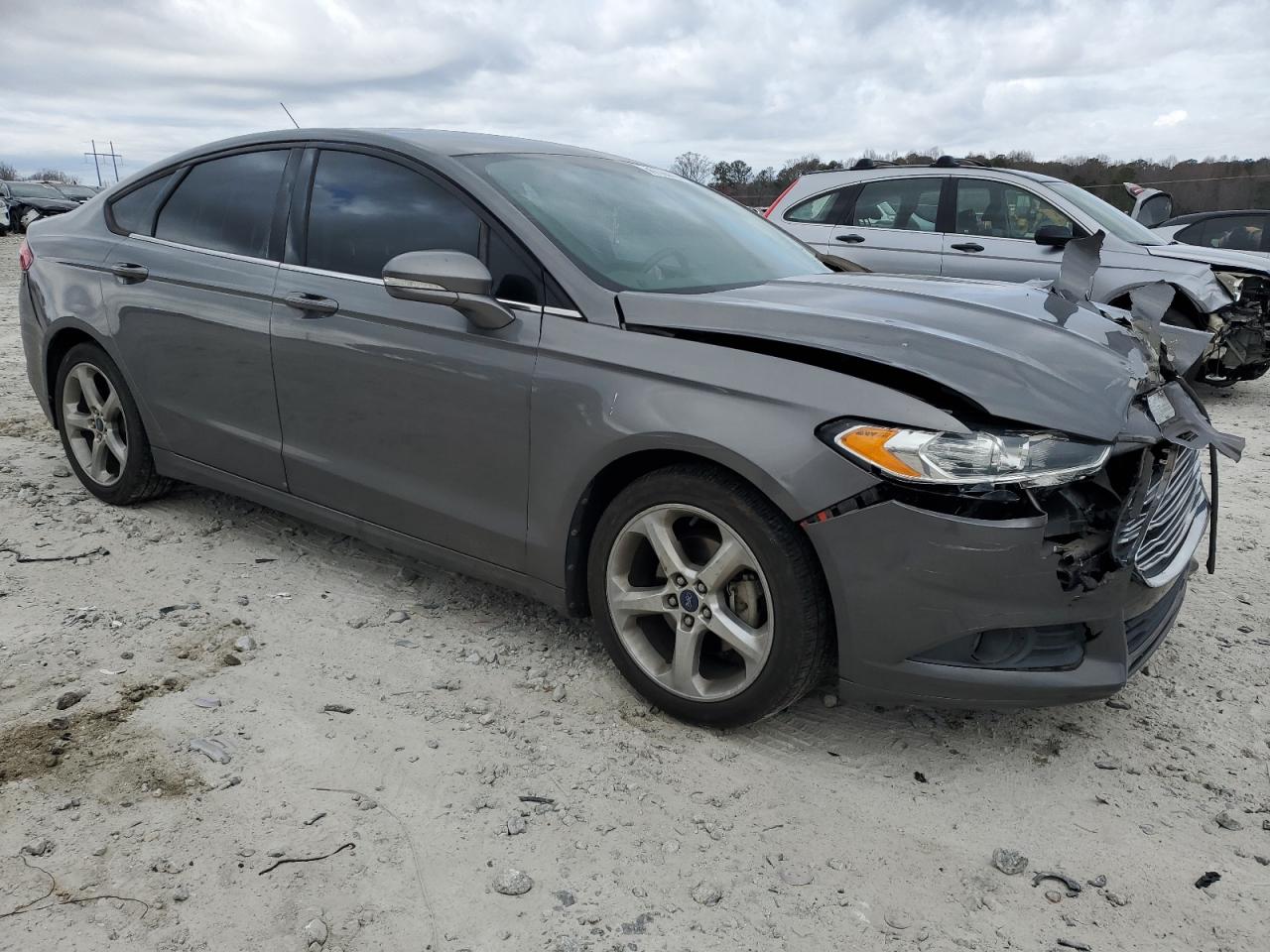 2013 Ford Fusion VIN 3FA6P0HR3DR153346 Copart auction photo, front end damage thumbnail 4