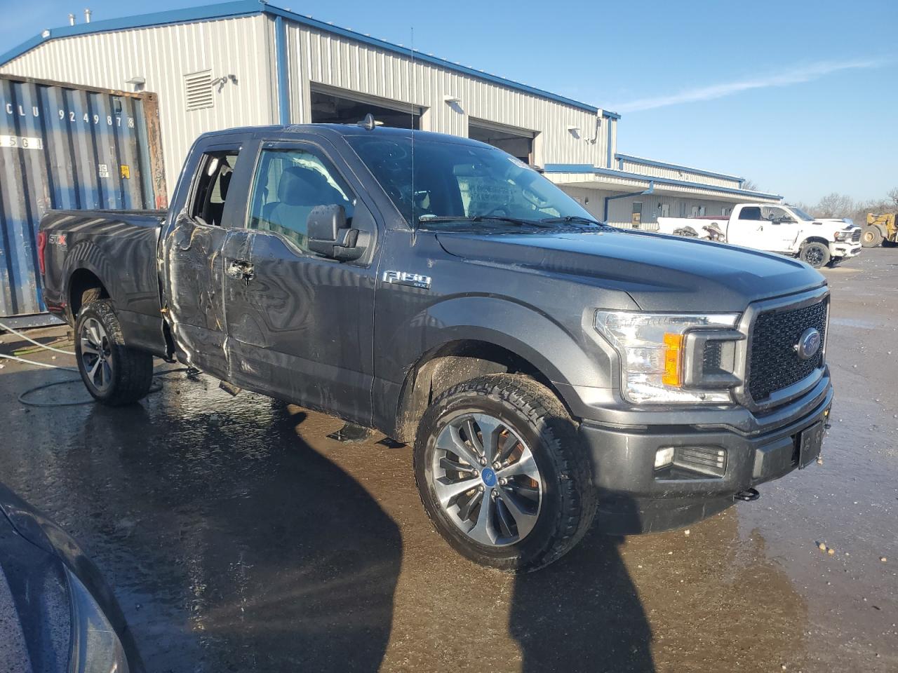 2020 Ford F-150 VIN 1FTEX1EPXLKF01306 Copart auction photo, side damage thumbnail 4