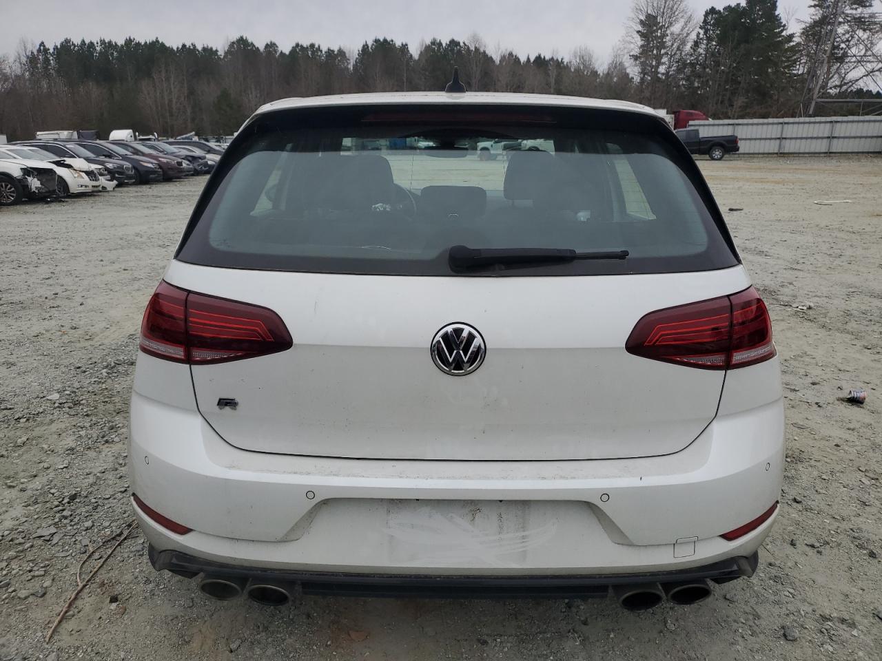 2019 Volkswagen Golf VIN WVWWA7AU9KW153137 Copart auction photo, all over damage thumbnail 6