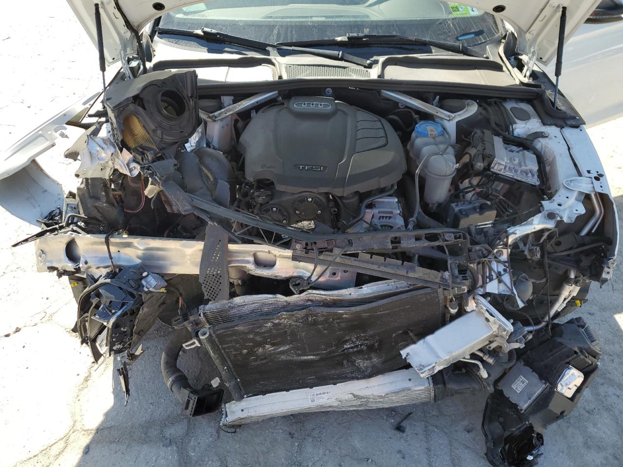 2019 Audi A5 VIN WAUTNAF51KA022042 Copart auction photo, front end damage thumbnail 12