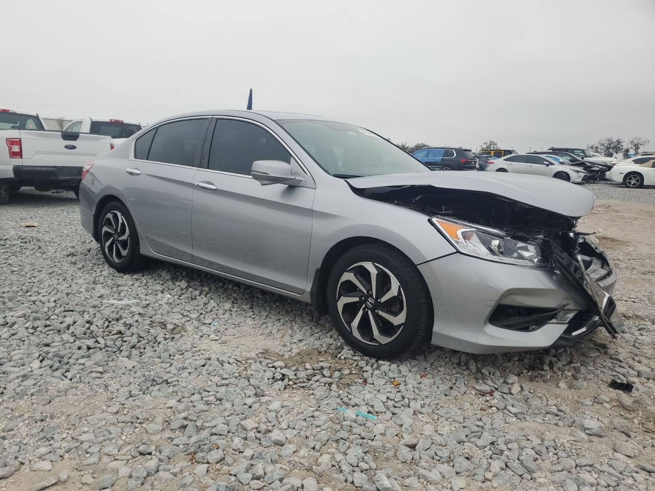 2016 Honda Accord VIN 1HGCR2F77GA058048 Copart auction photo, front end damage thumbnail 4