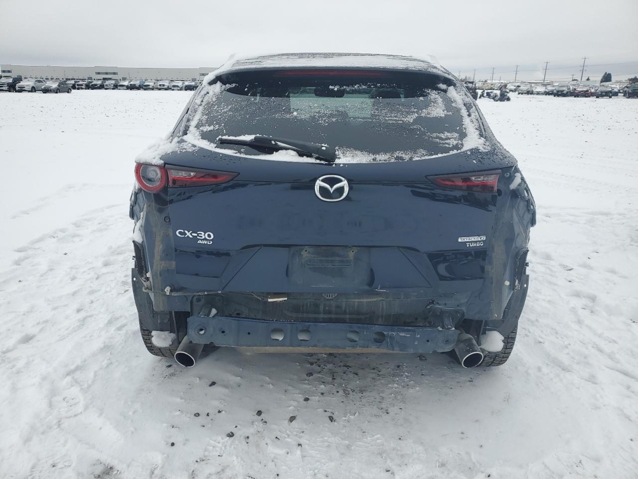 2021 Mazda CX-30 VIN 3MVDMBAYXMM264754 Copart auction photo, front end / rear end damage thumbnail 6