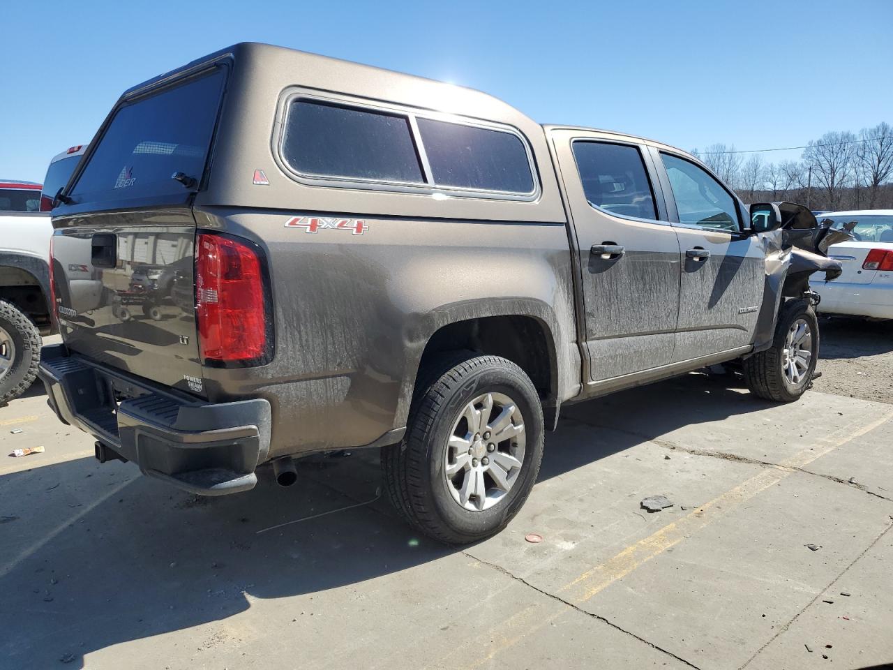 2016 Chevrolet Colorado VIN 1GCGTCE35G1101386 Copart auction photo, front end damage thumbnail 3