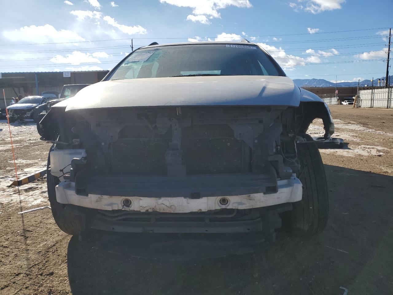 2012 Mazda CX-9 VIN JM3TB2CAXC0362713 Copart auction photo, front end / side damage thumbnail 5