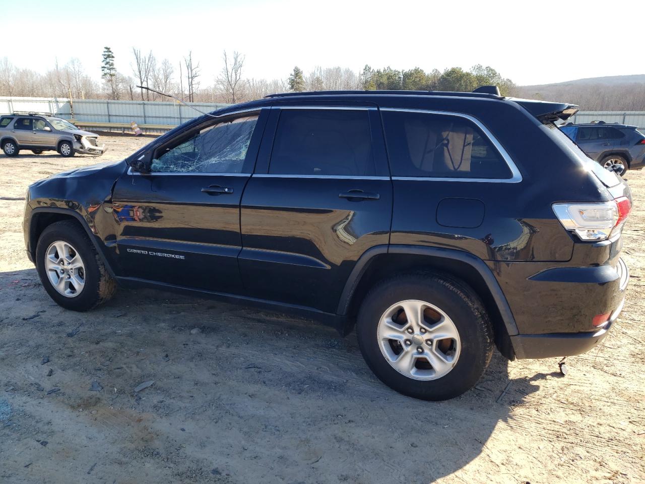 2014 Jeep Grand Cherokee VIN 1C4RJEAG3EC225225 Copart auction photo, rollover damage thumbnail 2
