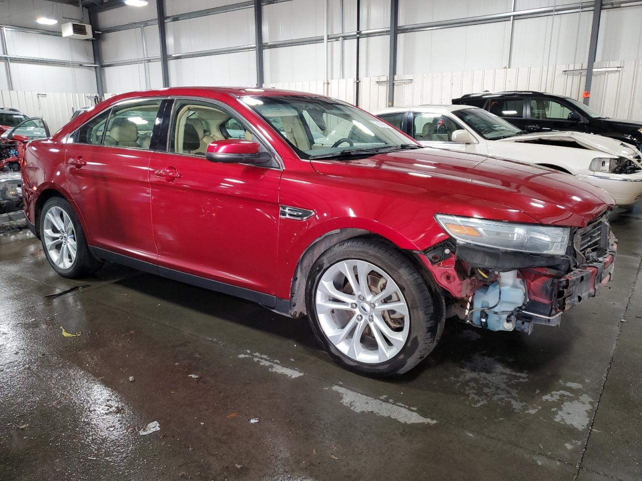 2013 Ford Taurus VIN 1FAHP2E87DG175292 Copart auction photo, front end damage thumbnail 4