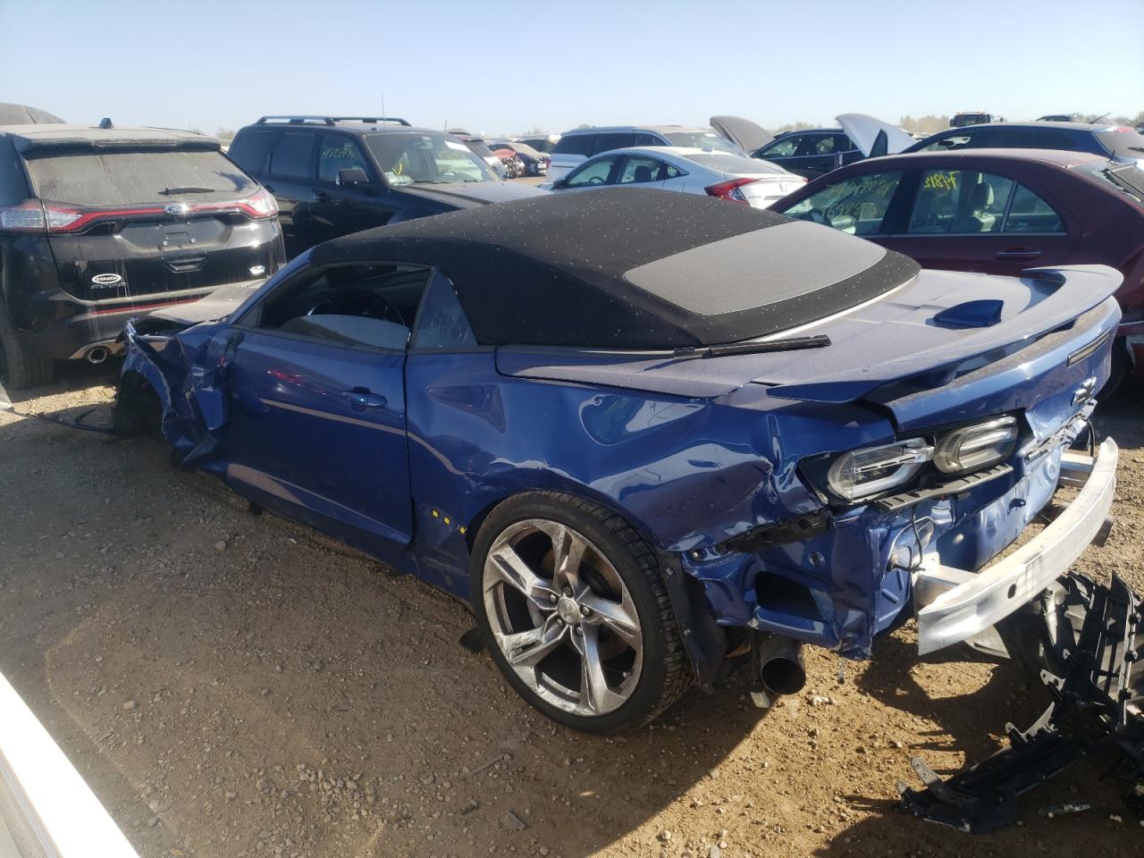 2023 Chevrolet Camaro VIN 1G1FF3D70P0104055 Copart auction photo, all over damage thumbnail 2